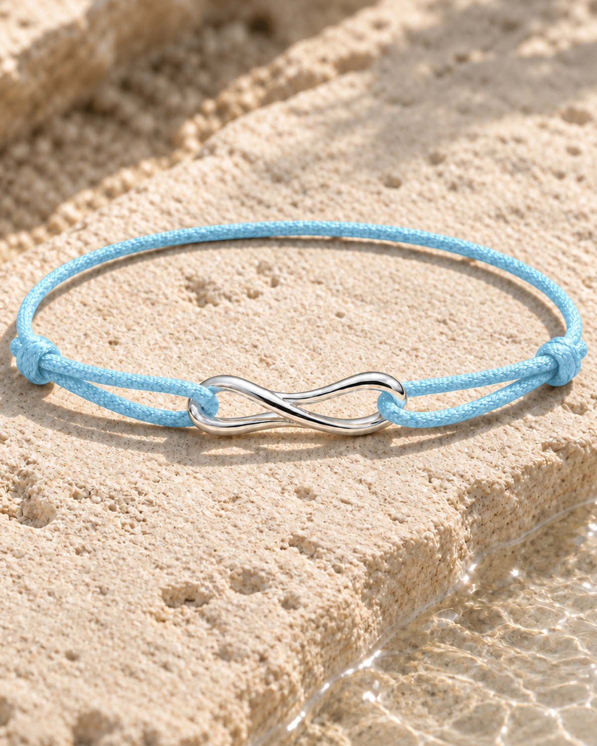 Silver Rope Bracelet
