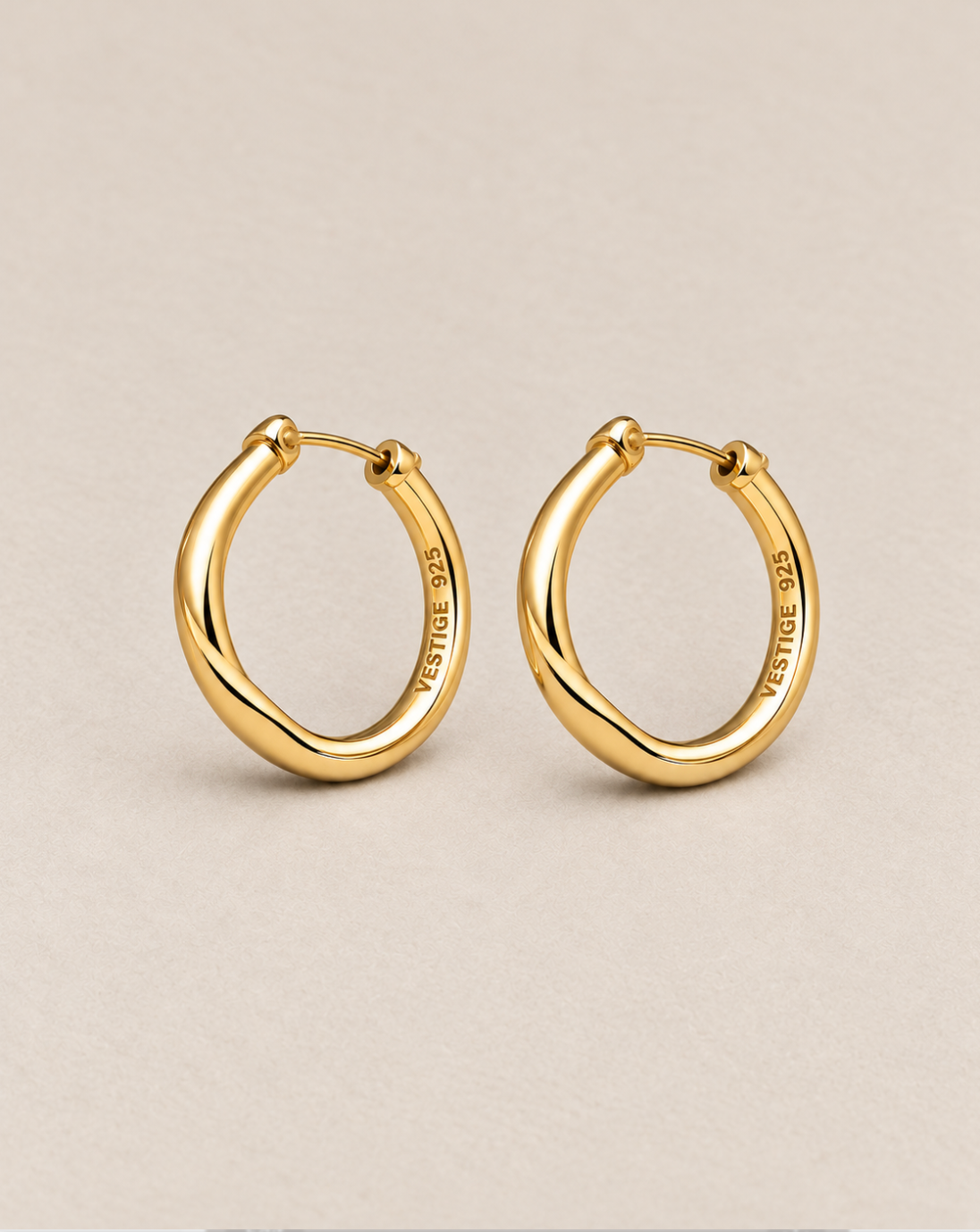 Gold Hoop Earrings