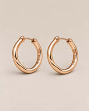 Rose Gold Hoop Earrings