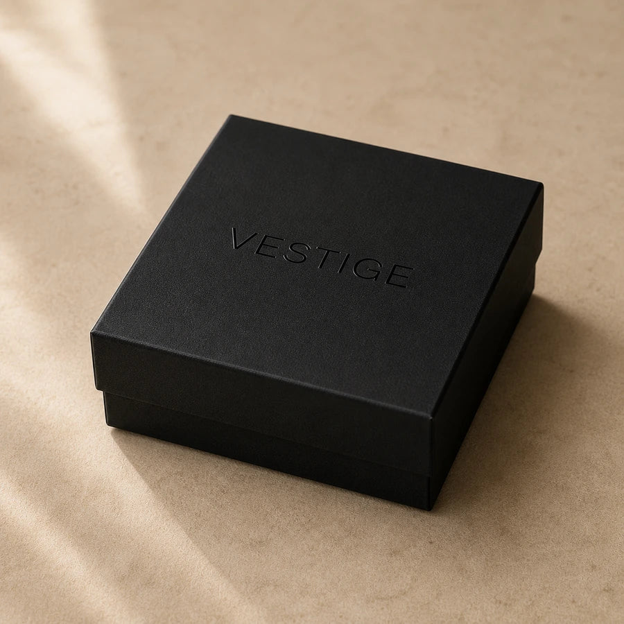 Black VESTIGE presentation box